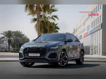 اودي  ار اس كيو 8  2023  اوتوماتيك  32,000 كم  8 سلندر  دفع كلي مستمر  اس يو في  رمادي غامق  تحت الضمان