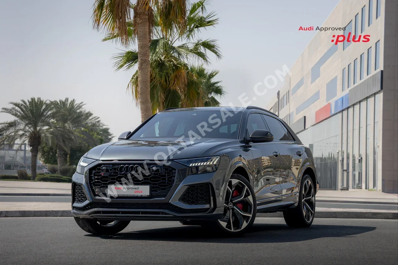 Audi  RSQ8  2024  Automatic  32,000 Km  8 Cylinder  All Wheel Drive (AWD)  SUV  Dark Gray  With Warranty