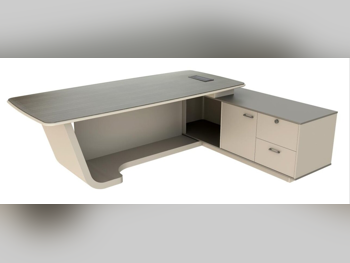 Desks & Computer Desks - Luxury Executive Desk  - Merir Furniture  - Gray