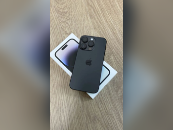 هواتف نقالة ابل - ايفون 15 - برو ماكس - تيتانيوم أسود - 1 تيرابايت - تحت الضمان