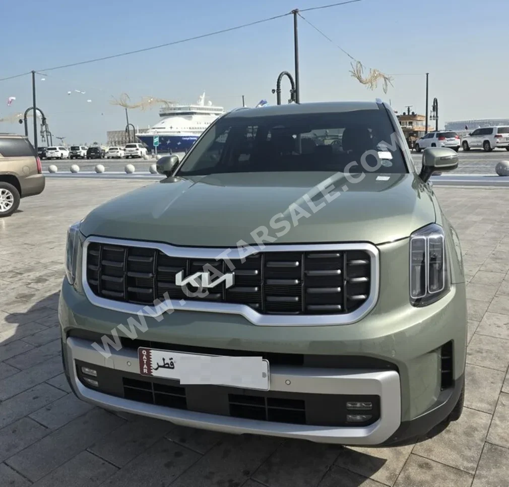Kia Telluride EX 2023 Automatic 35,000 Km 6 Cylinder Four Wheel Drive (4WD) SUV Olive Green With Warranty