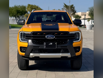 فورد  رانجر  والترك  2023  اوتوماتيك  3,000 كم  4 سلندر  دفع رباعي  بيكب  اصفر مطفي  تحت الضمان