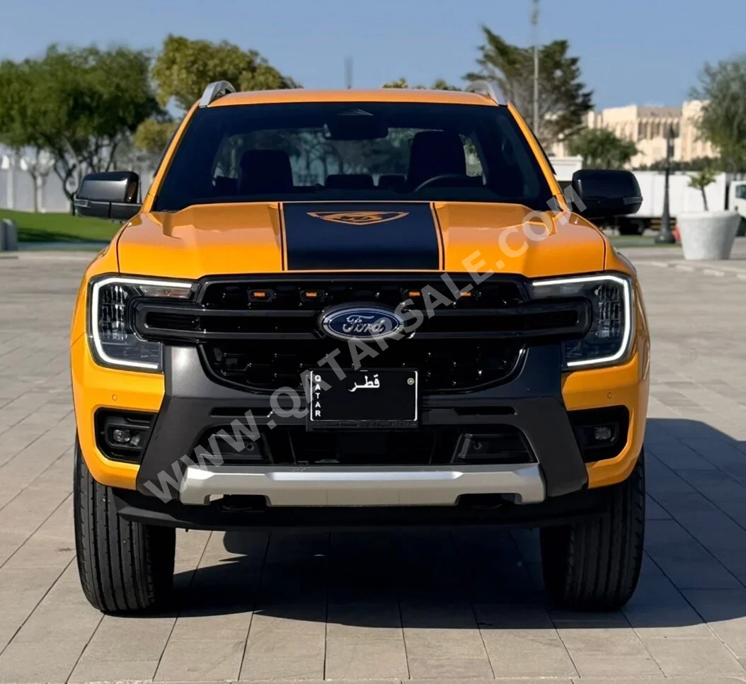 فورد  رانجر  والترك  2023  اوتوماتيك  3,000 كم  4 سلندر  دفع رباعي  بيكب  اصفر مطفي  تحت الضمان