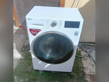 Washing Machines & All in ones LG /  Front Load Washer  White  Wi-Fi Connected