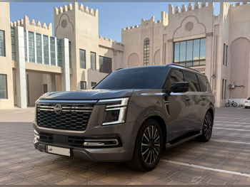 نيسان  باترول  بلاتينيوم تيربو  2025  اوتوماتيك  33,000 كم  6 سلندر  دفع رباعي  اس يو في  رمادي  تحت الضمان