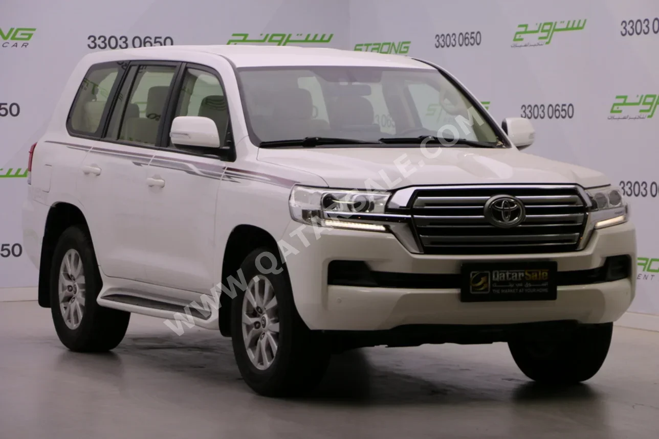 Toyota Land Cruiser GXR 2020 Automatic 75,000 Km 6 Cylinder Four Wheel Drive (4WD) SUV White
