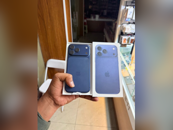 هواتف نقالة ابل - ايفون 17 - برو ماكس - أزرق - 1 تيرابايت