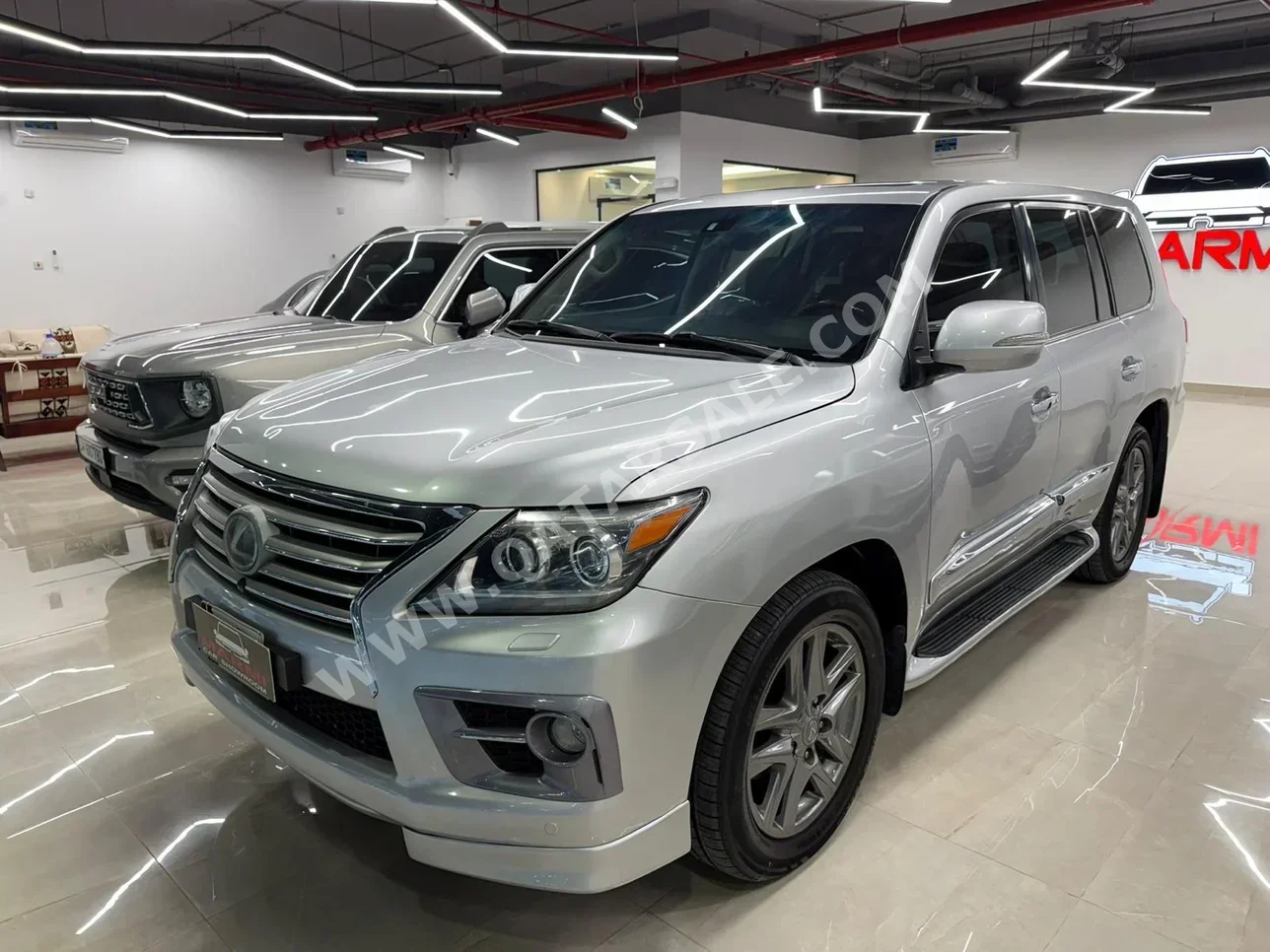 Lexus LX 570 S 2012 Automatic 374,000 Km 8 Cylinder Four Wheel Drive (4WD) SUV Silver