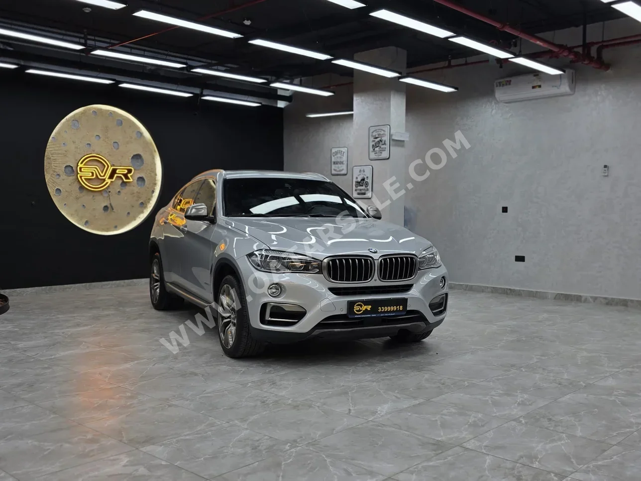 BMW  X-Series  X6  2017  Automatic  147,000 Km  8 Cylinder  Four Wheel Drive (4WD)  SUV  Silver