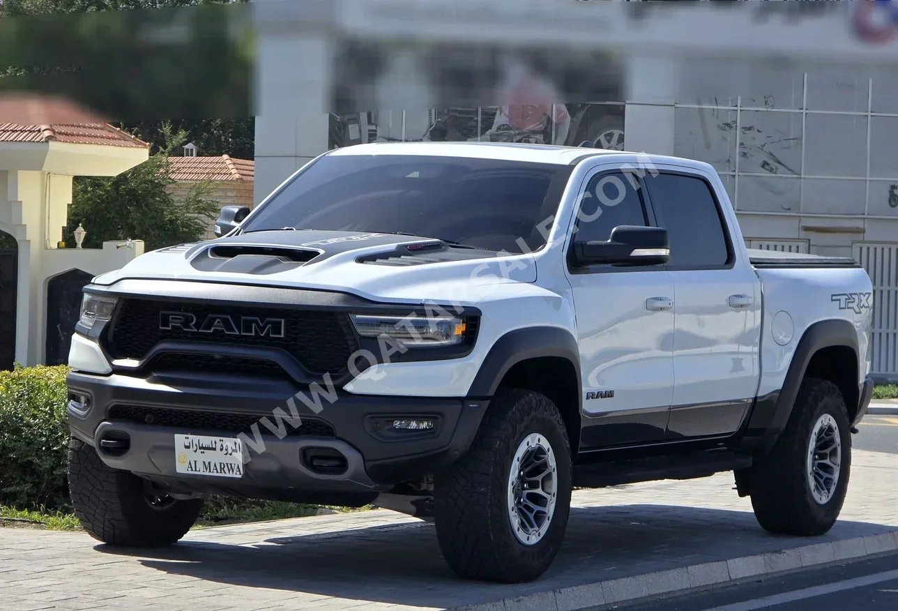 Dodge Ram TRX 2022 Automatic 61,000 Km 8 Cylinder Four Wheel Drive (4WD) Pick Up White With Warranty