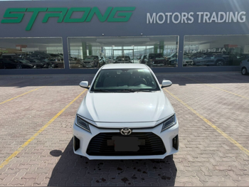 Toyota  Yaris  2023  Automatic  125,000 Km  4 Cylinder  Front Wheel Drive (FWD)  Sedan  White