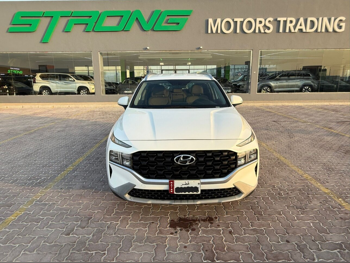 Hyundai  Santa Fe  2023  Automatic  77,000 Km  4 Cylinder  Four Wheel Drive (4WD)  SUV  White