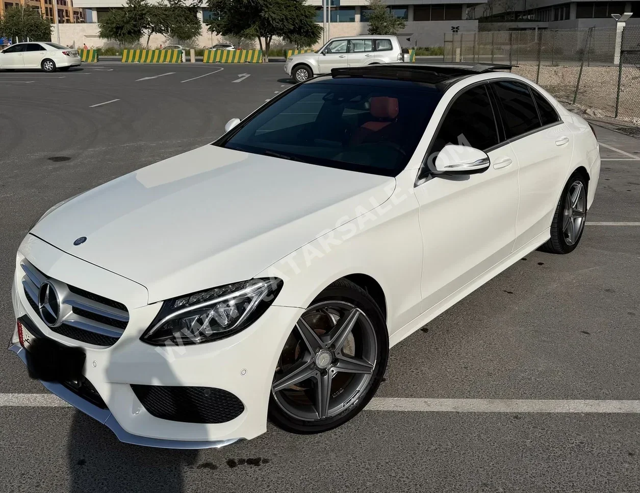 Mercedes-Benz C-Class 200 AMG 2015 Automatic 166,000 Km 4 Cylinder Rear Wheel Drive (RWD) Sedan White