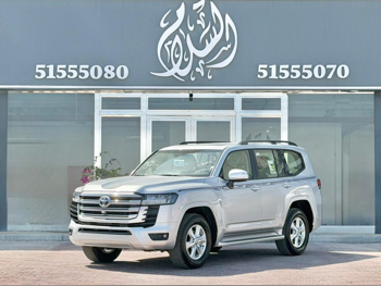 تويوتا  لاند كروزر  جي اكس ار توين توربو  2026  اوتوماتيك  0 كم  6 سلندر  دفع رباعي  اس يو في  فضي  تحت الضمان
