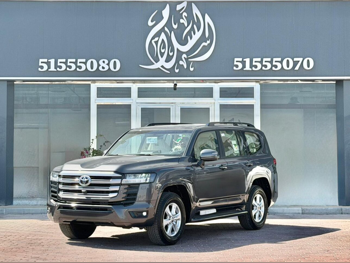 تويوتا  لاند كروزر  جي اكس ار توين توربو  2026  اوتوماتيك  0 كم  6 سلندر  دفع رباعي  اس يو في  رمادي  تحت الضمان