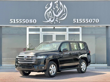تويوتا  لاند كروزر  جي اكس ار توين توربو  2026  اوتوماتيك  0 كم  6 سلندر  دفع رباعي  اس يو في  أسود  تحت الضمان