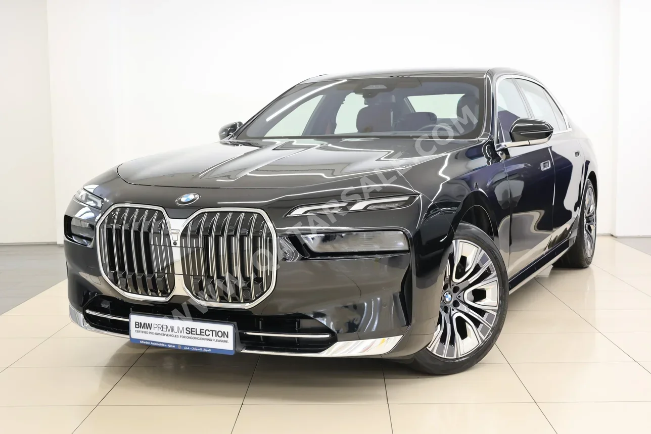 BMW 7-Series 735 i 2024 Automatic 38,000 Km 6 Cylinder Rear Wheel Drive (RWD) Sedan Black With Warranty