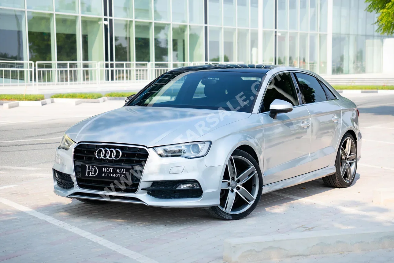 Audi  A3  S-Line  2014  Automatic  118,000 Km  4 Cylinder  Four Wheel Drive (4WD)  Sedan  Silver