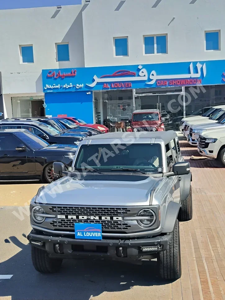 Ford  Bronco  XLT  2022  Automatic  58,000 Km  4 Cylinder  Four Wheel Drive (4WD)  SUV  Gray