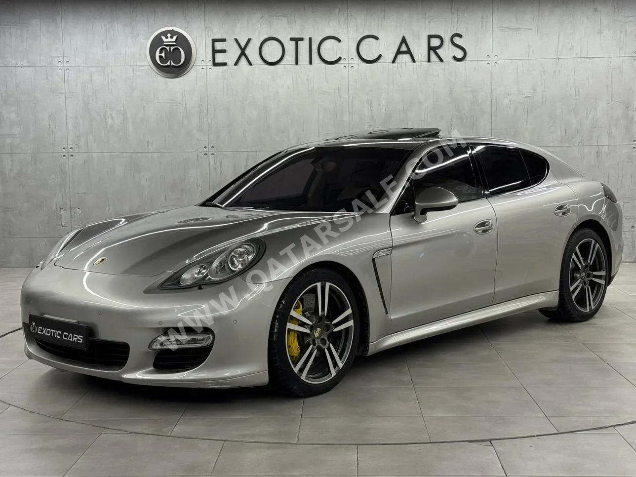 Porsche  Panamera  Turbo S  2012  Automatic  22,000 Km  8 Cylinder  Rear Wheel Drive (RWD)  Sedan  Silver