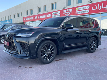 Lexus  LX  600 F Sport  2023  Automatic  55,000 Km  6 Cylinder  Four Wheel Drive (4WD)  SUV  Black  With Warranty