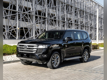 تويوتا  لاند كروزر  جي اكس ار  2024  اوتوماتيك  61,000 كم  6 سلندر  دفع رباعي  اس يو في  أسود  تحت الضمان