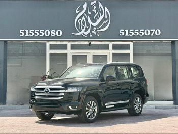 تويوتا  لاند كروزر  جي اكس ار توين توربو  2026  اوتوماتيك  0 كم  6 سلندر  دفع رباعي  اس يو في  أسود  تحت الضمان