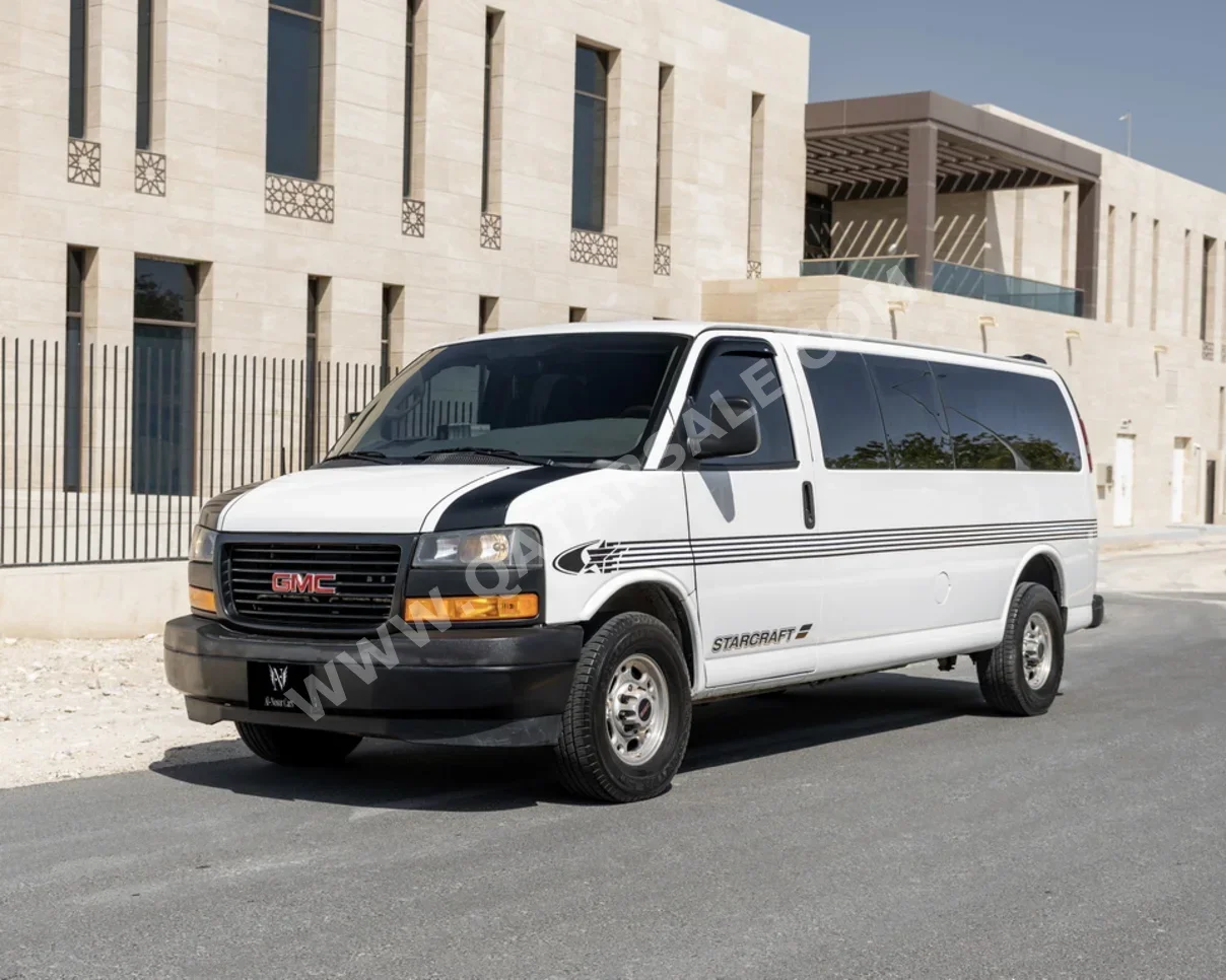 جي ام سي  سافانا  2020  اوتوماتيك  130,000 كم  8 سلندر  دفع خلفي  فان \ باص  أبيض