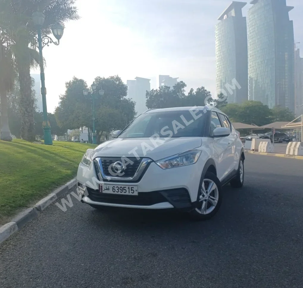 Nissan Kicks 2020 Automatic 55,300 Km 4 Cylinder Front Wheel Drive (FWD) SUV White