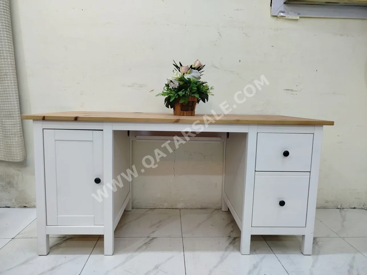 المكاتب ومكاتب الحاسوب - مكتب  - ايكيا  - أبيض