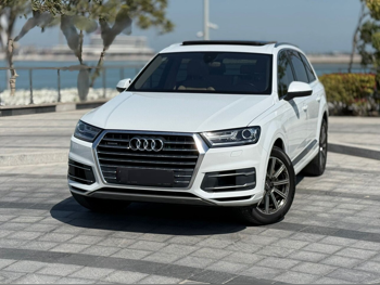 Audi  Q7  45 TFSI Quattro  2016  Automatic  37,000 Km  6 Cylinder  All Wheel Drive (AWD)  SUV  White