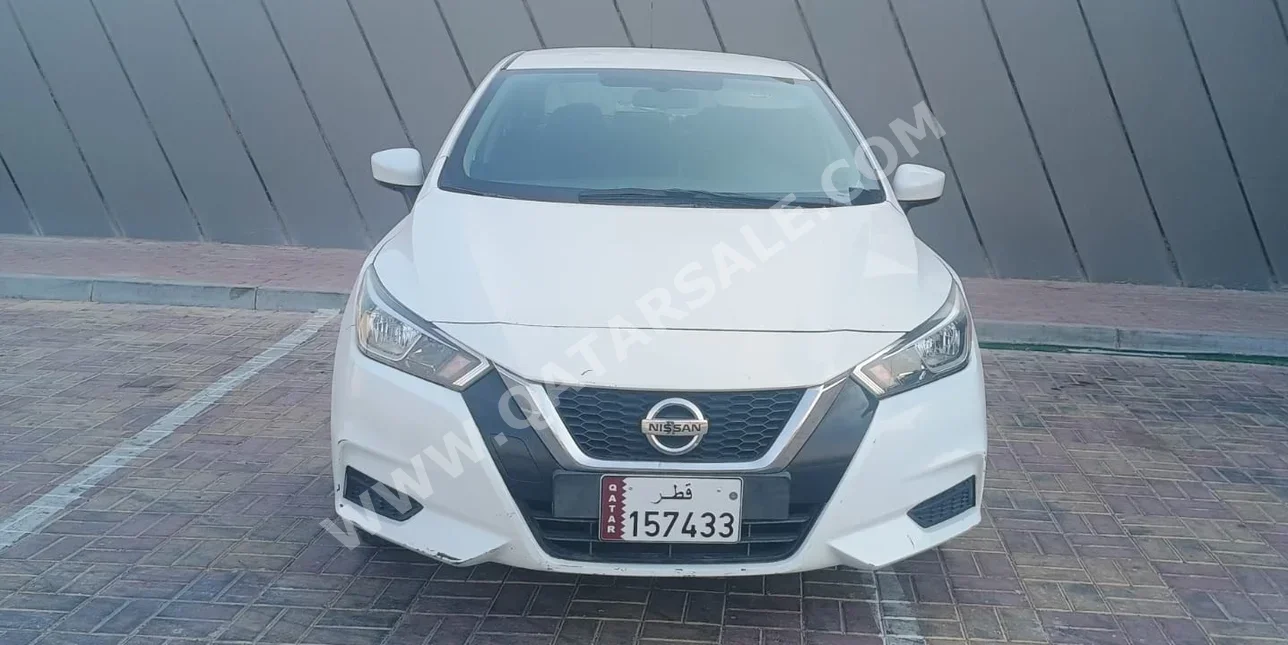 نيسان  صني  2022  اوتوماتيك  270,000 كم  4 سلندر  سحب امامي  سيدان  أبيض