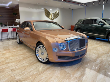 Bentley  Mulsanne  2012  Automatic  103,000 Km  8 Cylinder  Front Wheel Drive (FWD)  Sedan  Bronze
