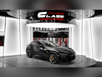 فيراري  بوروسانجوي  2025  اوتوماتيك  5,106 كم  12 سلندر  دفع كلي مستمر  اس يو في  أسود