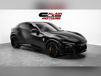 Ferrari  Purosangue  2025  Automatic  5,106 Km  12 Cylinder  All Wheel Drive (AWD)  SUV  Black