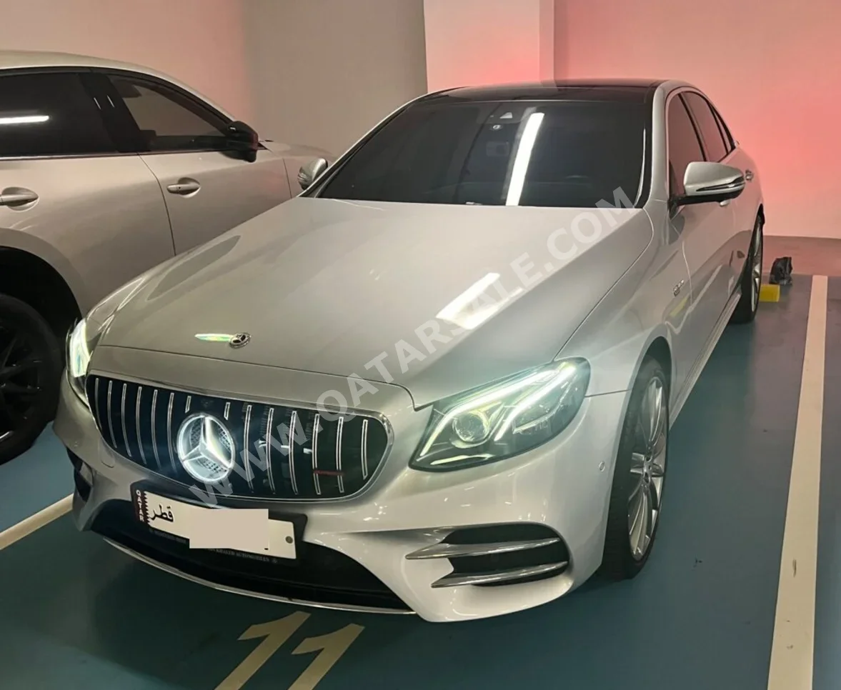 Mercedes-Benz  E-Class  400  2017  Automatic  53,000 Km  6 Cylinder  All Wheel Drive (AWD)  Sedan  Silver
