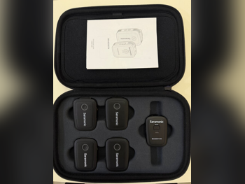 ميكروفون سارامونيك لاسلكي / بلوتوث أسود مكبر صوت مدمج B 2020 الصين يشمل حقيبة يشمل فلتر