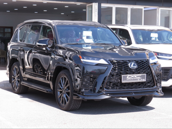 Lexus  LX  600 F Sport  2025  Automatic  0 Km  6 Cylinder  Four Wheel Drive (4WD)  SUV  Black  With Warranty