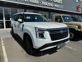 Nissan  Patrol  XE  2026  Automatic  0 Km  6 Cylinder  Four Wheel Drive (4WD)  SUV  White  With Warranty