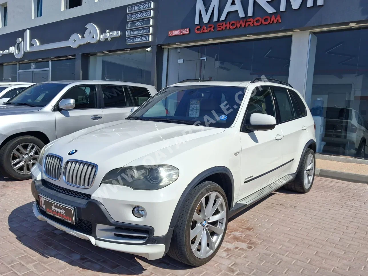 BMW  X-Series  X5  2009  Automatic  155,000 Km  6 Cylinder  Four Wheel Drive (4WD)  SUV  White