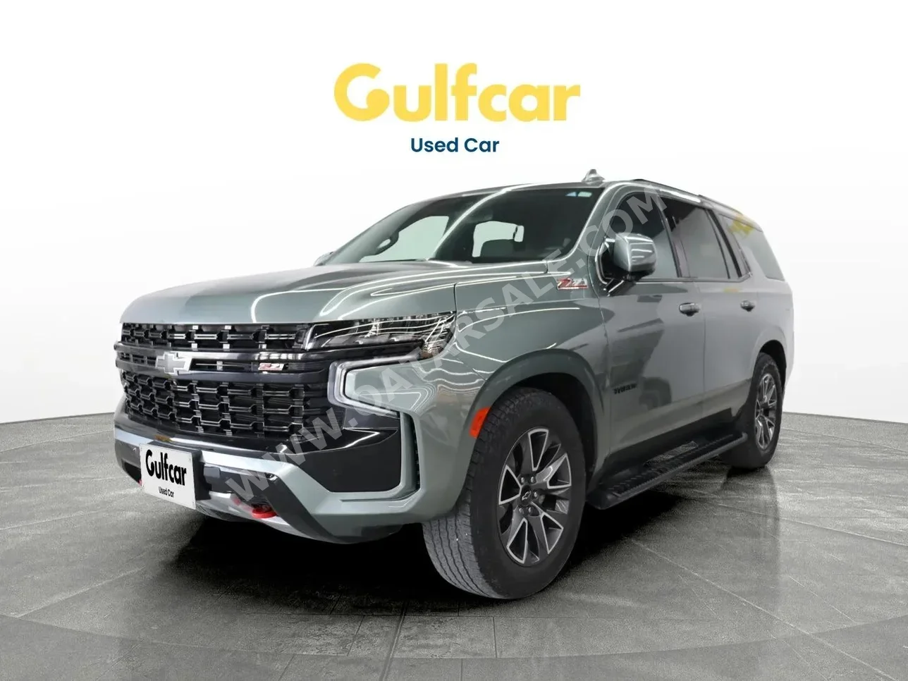 شفروليه تاهو زد 71 2023 اوتوماتيك 55,552 كم 8 سلندر دفع كلي مستمر اس يو في رمادي