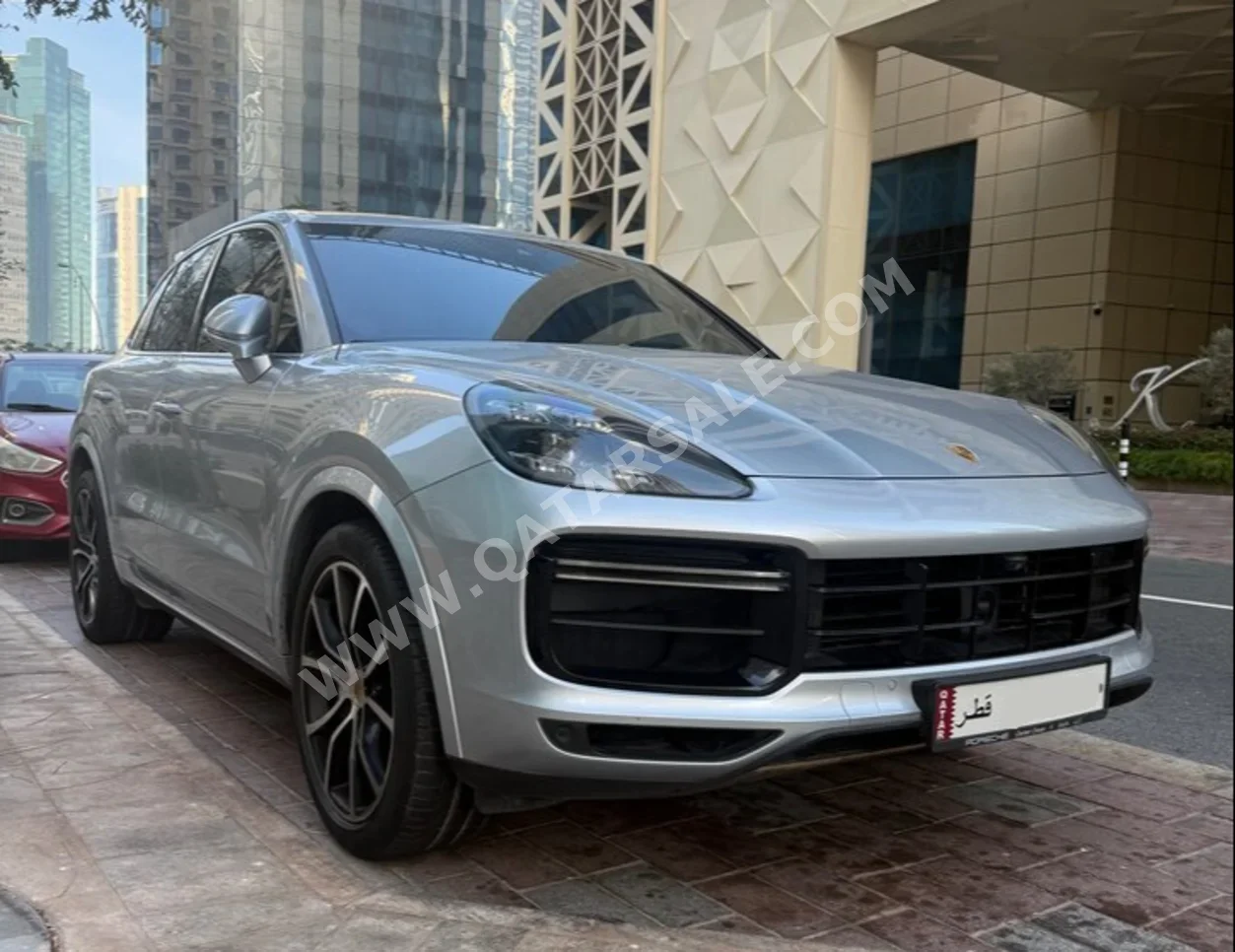 بورش كيان توربو 2019 اوتوماتيك 68,000 كم 8 سلندر دفع رباعي اس يو في رمادي