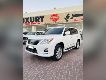 لكزس  ال اكس  570  2009  اوتوماتيك  382,000 كم  8 سلندر  دفع رباعي  اس يو في  أبيض