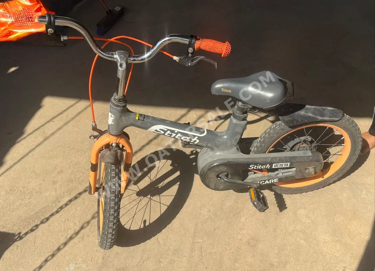 Kids Bicycle  - For All  - Small (15-17 inch)  - Black
