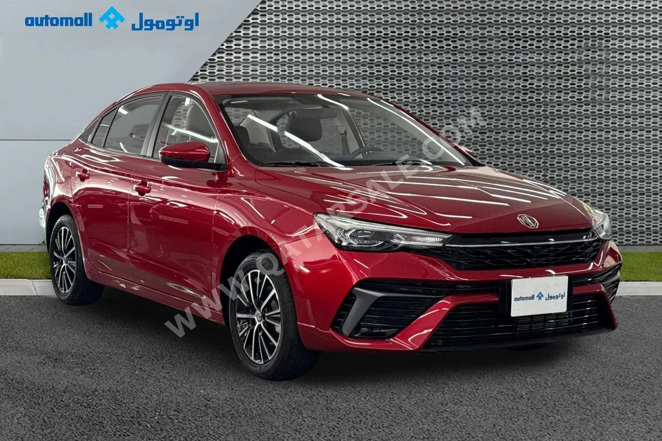 ام جي 5 2025 اوتوماتيك 560 كم 4 سلندر سحب امامي سيدان بركاني تحت الضمان