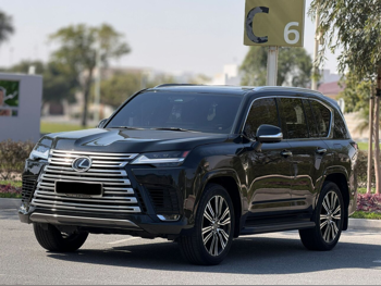 Lexus  LX  600 Luxury  2025  Automatic  12,200 Km  6 Cylinder  Four Wheel Drive (4WD)  SUV  Black Matte  With Warranty