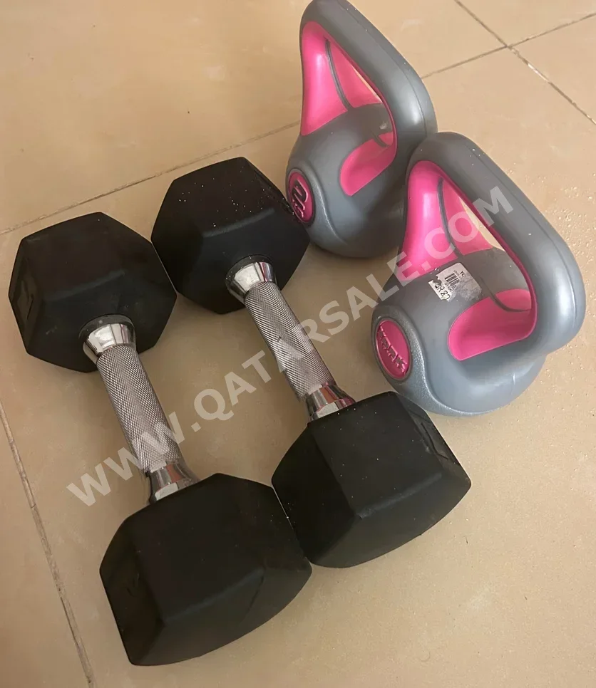 أثقال - الدامبل الثابتة  - ارك  - مستدير  - أسود