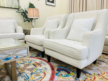 Sofas, Couches & Chairs Midas  Arm chair set  - White