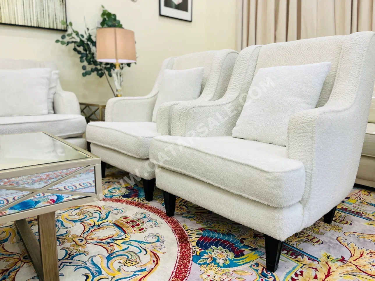 Sofas, Couches & Chairs Midas  Arm chair set  - White