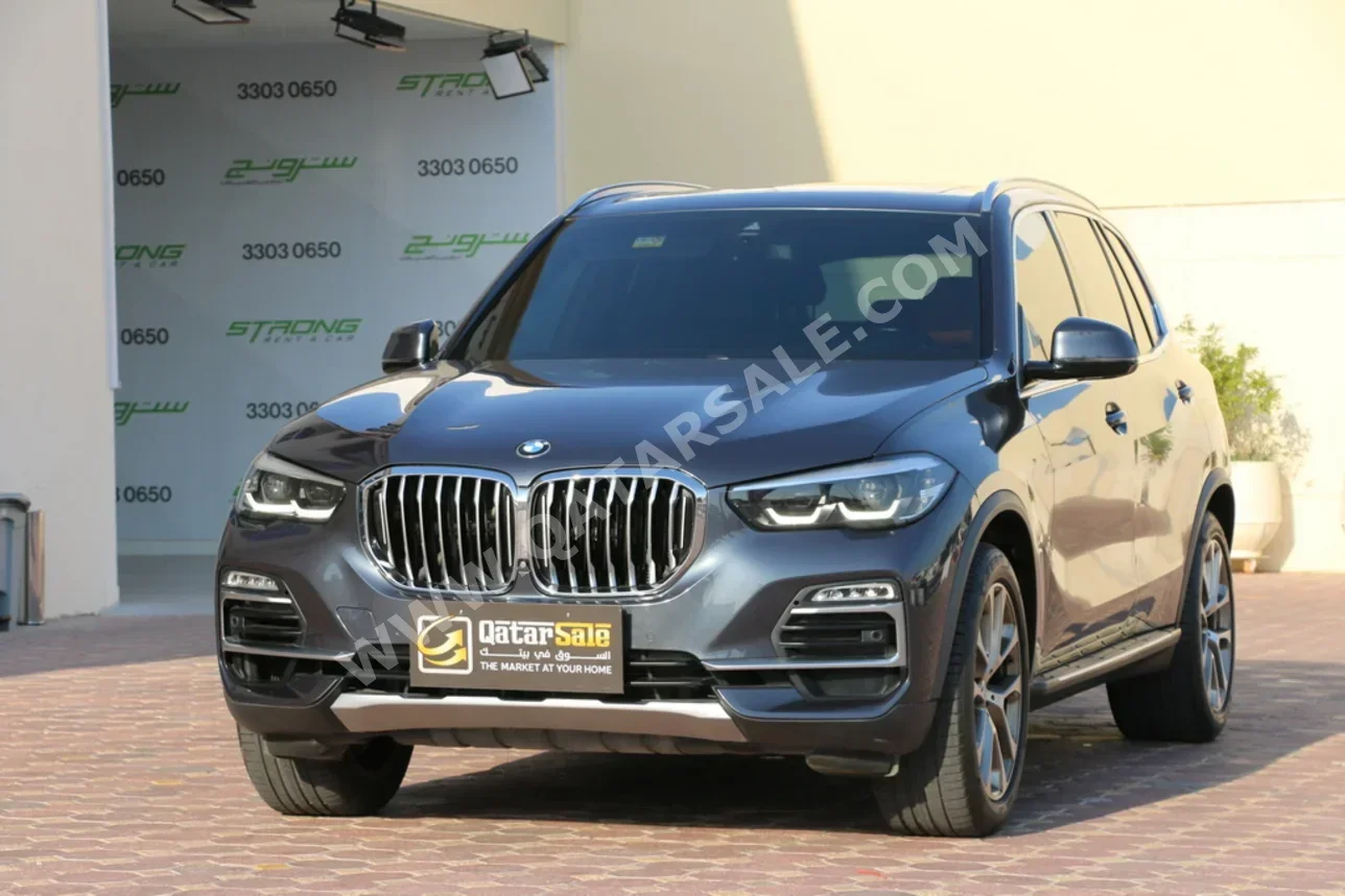 BMW X-Series X5 40i 2019 Automatic 75,000 Km 6 Cylinder Four Wheel Drive (4WD) SUV Gray